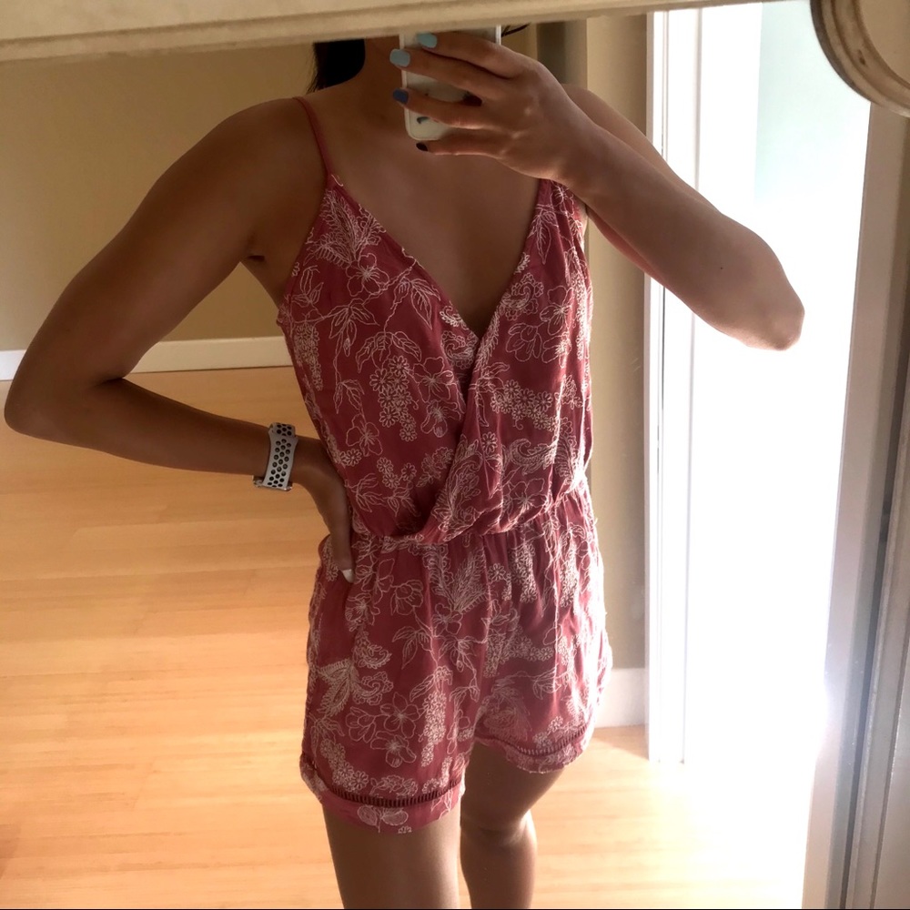 PacSun Floral Romper